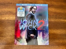 John Wick: Chapter 2 (Blu-ray, 2017) FREE SHIPPING