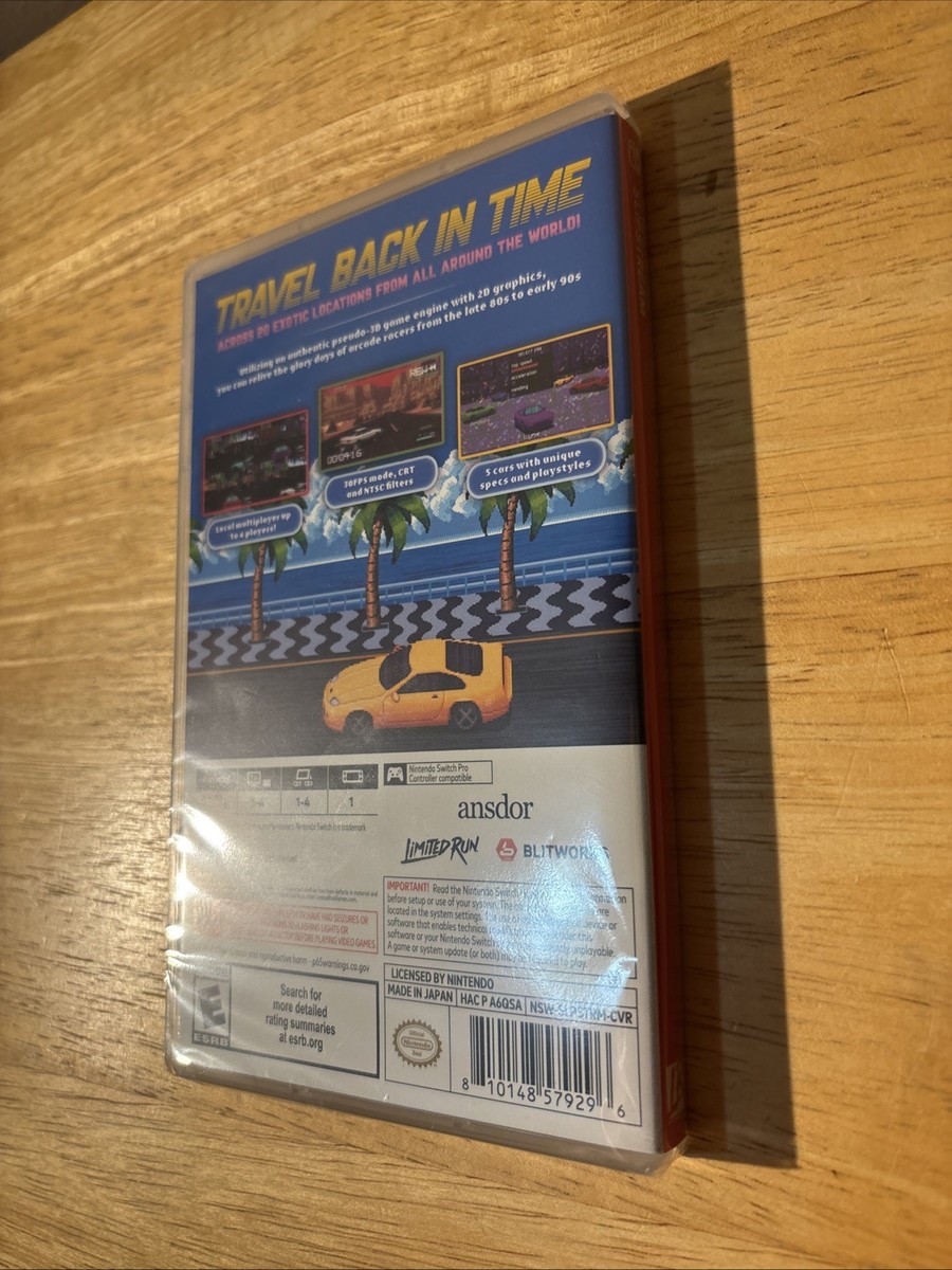 BRAND NEW SLIPSTREAM LIMITED RUN GAMES SLIP STREAM NINTENDO