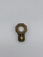 Concord Wall Clock Dollhouse Furniture Original Box 1:12 Miniatures Vintage