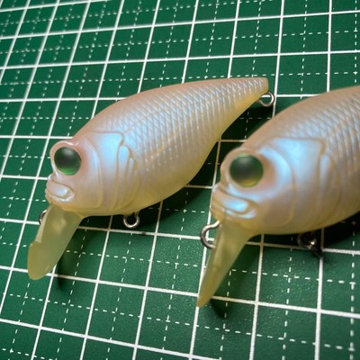 Megabass Griffon SR-X Crankbait Rare Frozen Pink 2er Set Gebraucht Unbenutzt