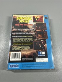 Surgical Strike Sega CD Complete in Box CIB Excellent