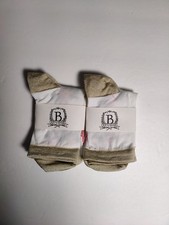 b studio - women's socks 2 pair - multi color - cotton blend - Made in USA C8 