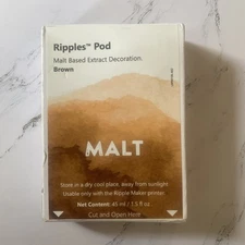 Ripples  Pod for Ripple Maker - Versatile Drink Enhancements Malt  1.5fl Oz Seal