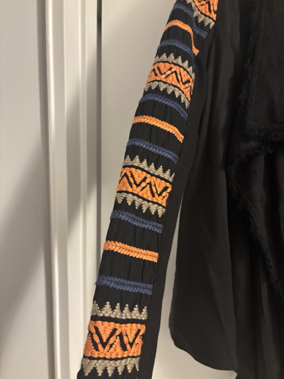 Rip curl Black Women’s Jacket W Boho Colorful Sle… - image 3