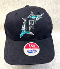 Youth Florida Marlins Rookie Hat Black Strapback Cap Team MLB Miami New