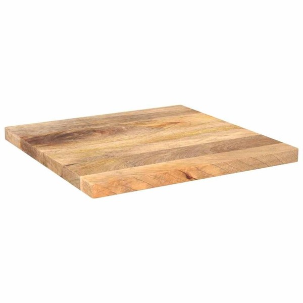 Tischplatte 50X50X2,5 Cm Quadratisch Massivholz Mango-image