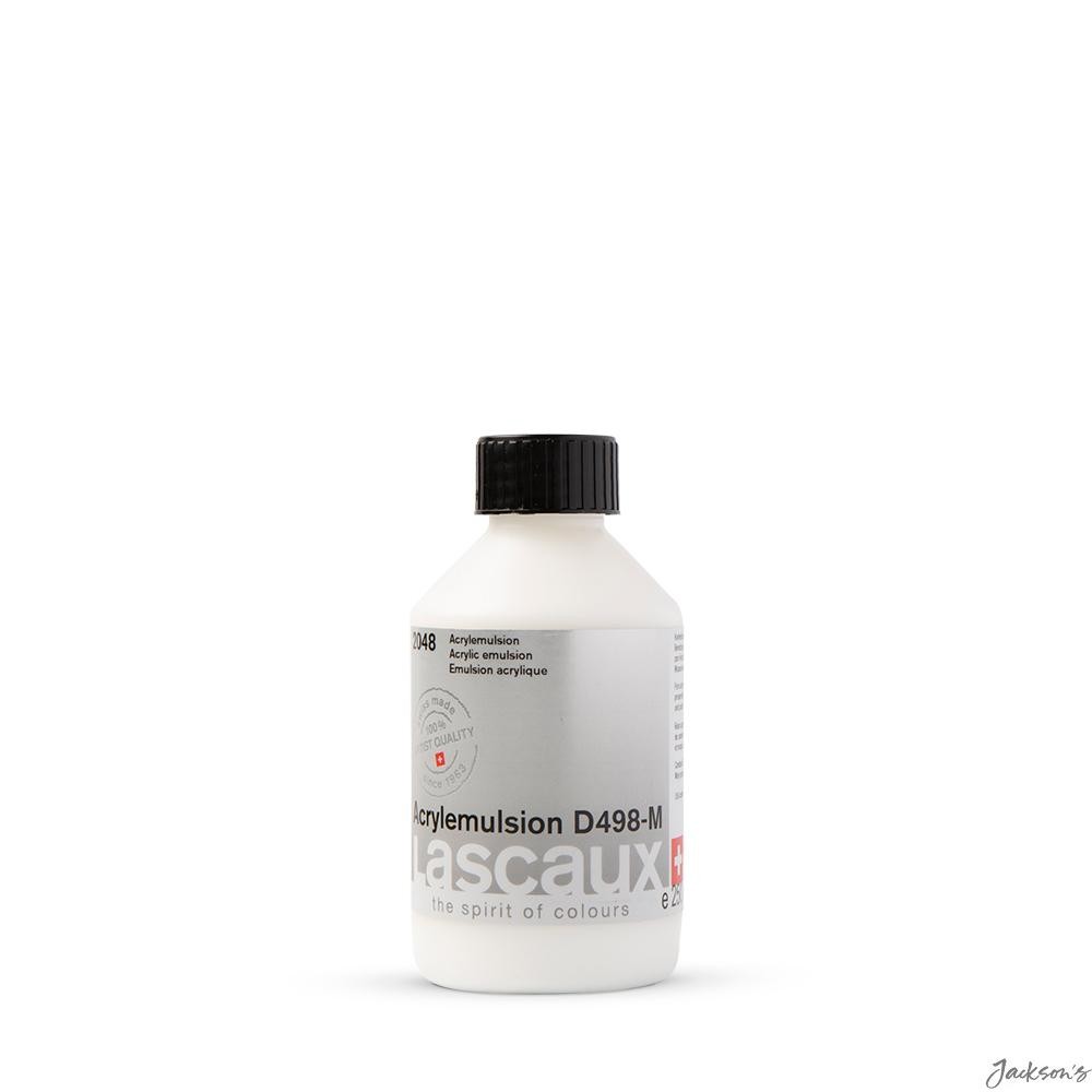 Lascaux Acrylic Emulsion D 498-M Bonding Agent 250ml For Acrylic Mediums