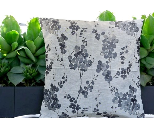 Decorative Set Of 2 Satin-cotton Cushion Covers 50x50cm - Picture 7 of 9