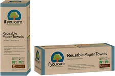 If You Care Reusable Paper Towels? 12 CT Sheets ? 100% Natural