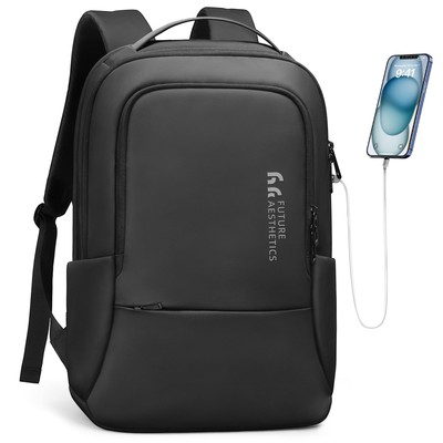 #ad #ad Backpack for Men Business Backpack with USB Charger Anti Theft Mens Backpacks...