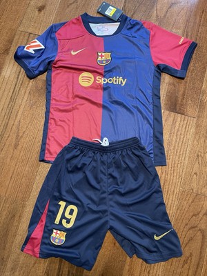 FC Barcelona Lamine Yamal 19 ジャージ Lサイズ Nike Barcelona Home L/S Lamine Yamal 19 Jersey 2024-2025 (La