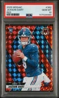 2025 Mosaic Jaxson Dart #362 RED Prizm 💎PSA 10💎 RC Giants Low Pop Color Match