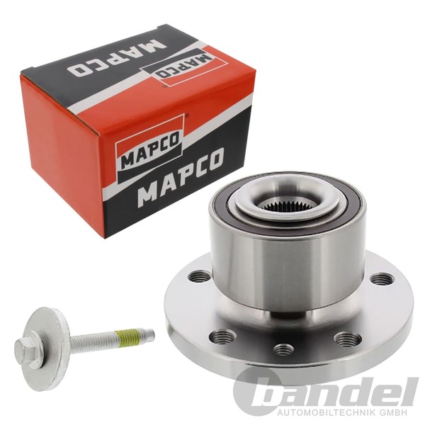 Mapco Radlagersatz Mit ABS-RING Vorne Passend FüR Volvo S60 S80 V60 V70 XC60 XC7-image