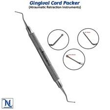 Dental Cord Packer Small Tip Gingival Atraumatic Retraction Surgical Instruments