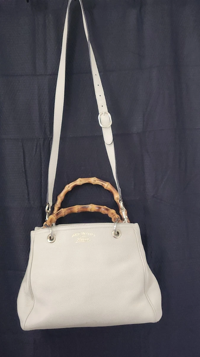 Gucci Bamboo White Bags & Handbags for Women for sale | eBay