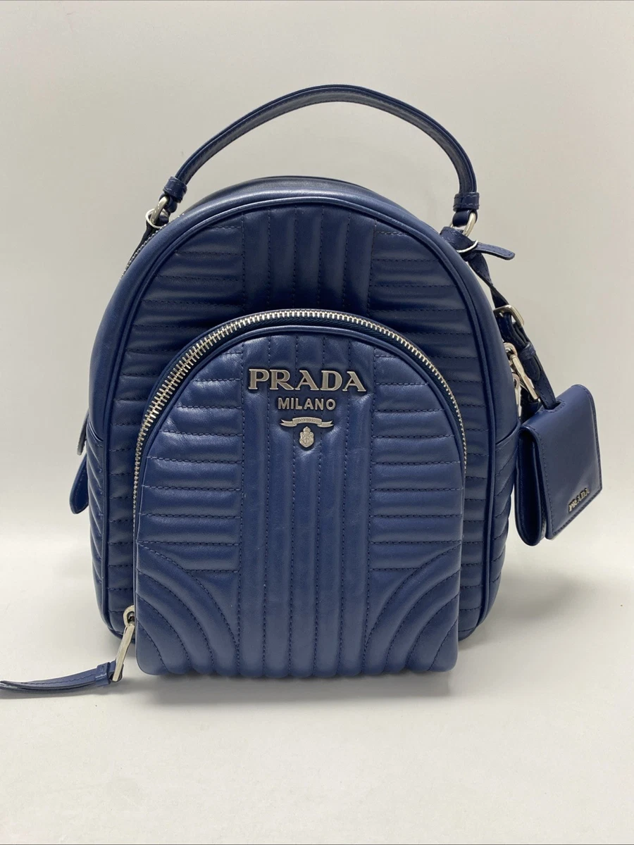 PRADA Backpack Blue Bags & Handbags for Women for sale | eBay
