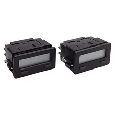 Lot of 2 Red Lion CUB7T100 Timer Module, 8-Digit Display, 1/32 DIN, *NO BATTERY*