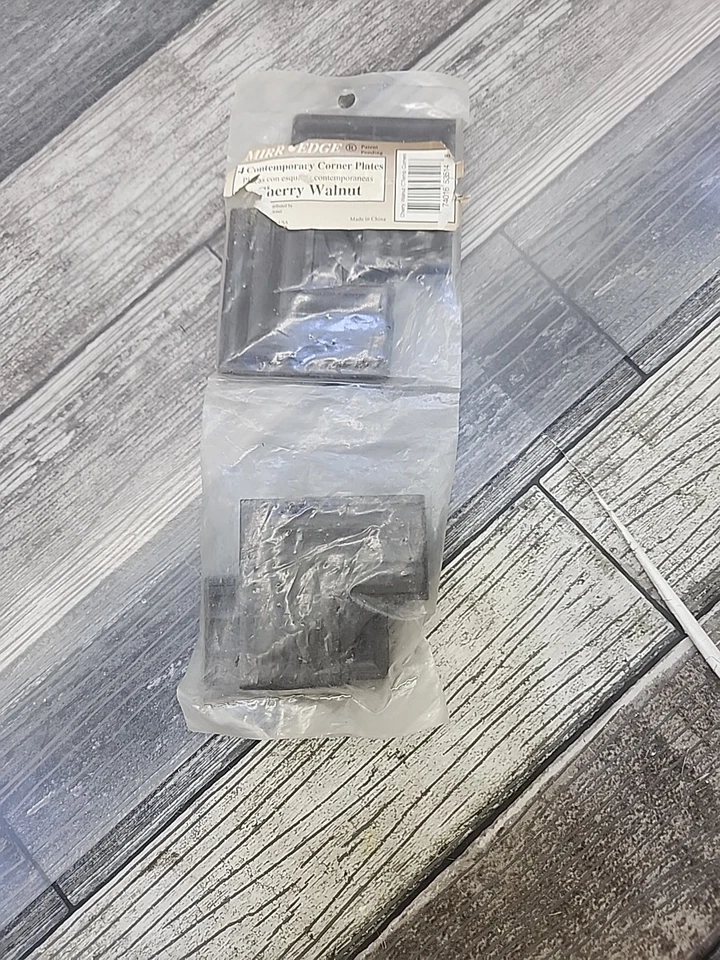 Mirredge Corner Plates,Cherry Walnut,3 in W,PK4 53514 Mirredge 53514 [132] - Image 4 of 4