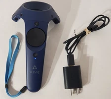 1x HTC Vive Pro Controller Wand 2.0 Index Blue (2PR7200) with Charger