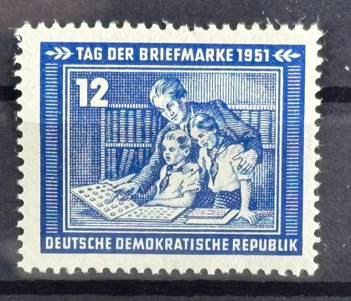 DDR Mi.-Nr. 295 Postfrisch 28. Oktober Tag Der Briefmarke 1951