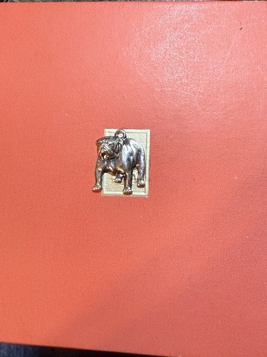 Nicht mehr produziert James Avery Bulldogge Sterlingsilber Charm selten 4077