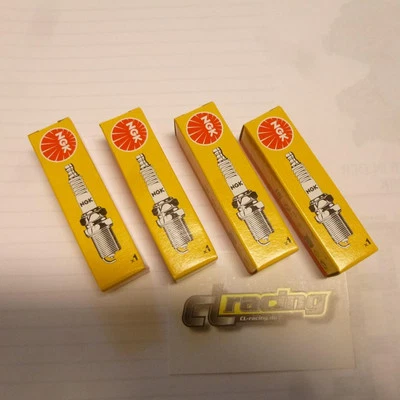 4x NGK BR8ES 5422 Bougie D'Allumage Compatible À Honda CJ CB CL 250 350 360 450 - Photo 1/4