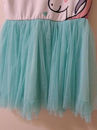 Lily Bleu Toddler Dress Unicorns Size 2 Toddler Tulle Polyester Pullover - Picture 4 of 14