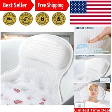 Bath Pillow Bathtub Pillow, Luxury Bath Pillows for Tub Neck and Back Support...