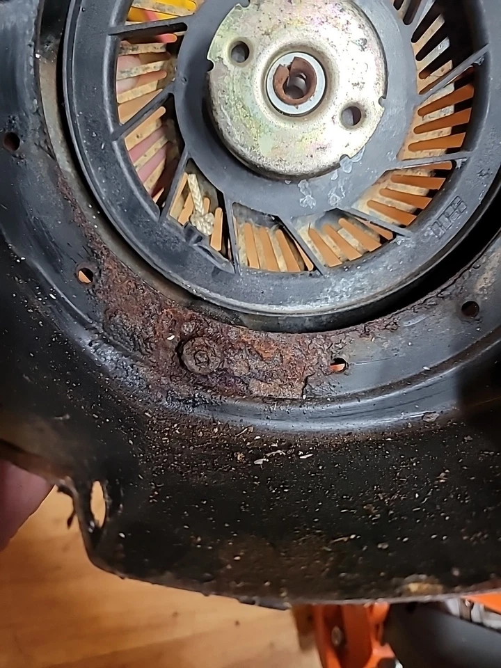 Mini bicicleta Briggs Stratton 135232 arranque retroceso motor horizontal 5 hp Foto 4 de 4