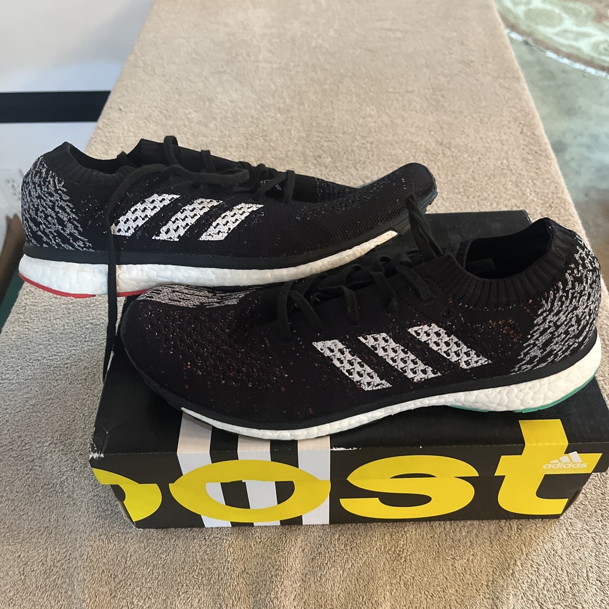 Adidas Men Adizero Prime LTD CP8922 Black/Grey Size Running Shoes