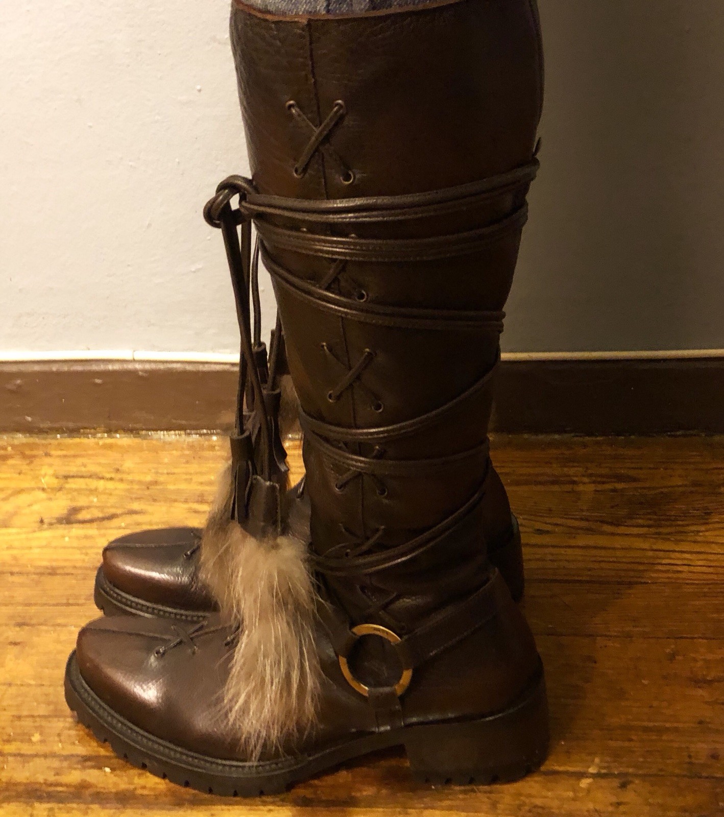 Vintage mujeres Cesare PACIOTTI botas (2001) Vintage mujeres Cesare PACIOTTI botas (2001)
