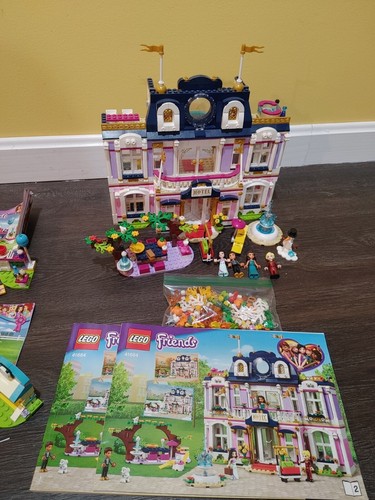 LEGO FRIENDS 41684 Heartlake City Grand Hotel + 6 More Sets. Complete 100% - Picture 2 of 8