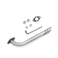 Exhaust Pipe Kit for Baja Warrior MB200 Go Kart Mini Bike for Coleman CT200-ex