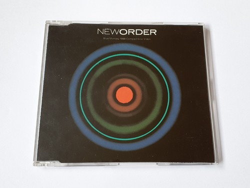 New Order Blue Monday 1988 Rare Gold PAL CD Video Single CDV Facdv 73R - Bild 2 von 4