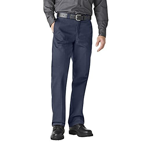 navy blue work pants with side pockets