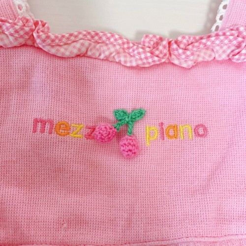 Mezzo Piano One Piece Pink Berrie-chan Rabbit Strawberry KIDS Approx. H 100cm JP - Picture 14 of 24