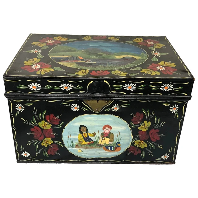 Metal Trunks and Chests