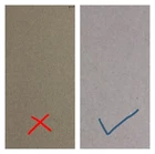 A5 -  50 X Greyboard Thick Card 1500 microns 1.5mm grey board backing modelling