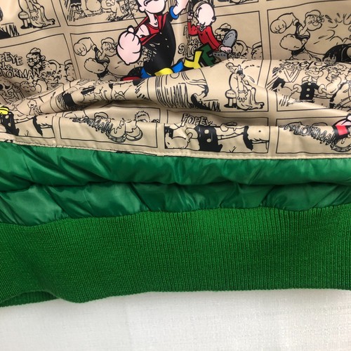 POPEYE Kids Insulated Puffer Jacket Coat Youth Sz-12 Comic Strip - Picture 7 of 10