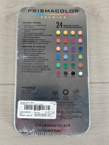 Prismacolor Premier Matite Colorate Soft Core Confezione da 24 Sigillate Confezione Originale - Foto 2 di 4
