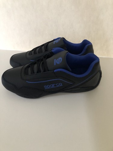 Zapato de carreras Sparco Jerez Nero azul EU 44 US10 NUEVO SIN CAJA - Imagen 4 de 14