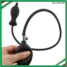 ✅ PLUG ANALE GONFIABILE A POMPETTA PALLONCINO STIMOLATORE DILATATORE J078 ✅