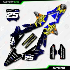 Blue Spark Racing Graphic Kit fits 17-20 Kawasaki Kxf250 KX250f kxf 250 Decal
