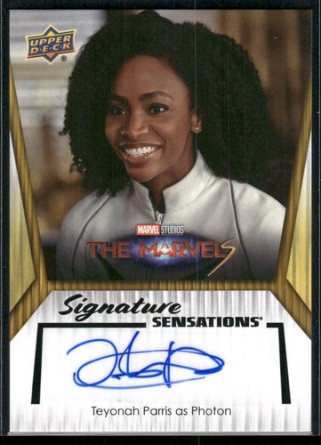 2024 Upper Deck Marvel Signature Sensations Teyonah Parris Photon Auto SS-TY