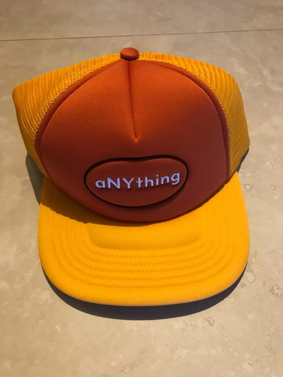 TOUT CHAPEAU camionneur jaune réglable marque Gonzales JASON DLL SUPREME Nyc