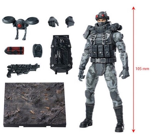 HIYA Exquisite Mini Series Modellino scala 1/18 G.I.Joe: Firefly - Foto 4 di 4
