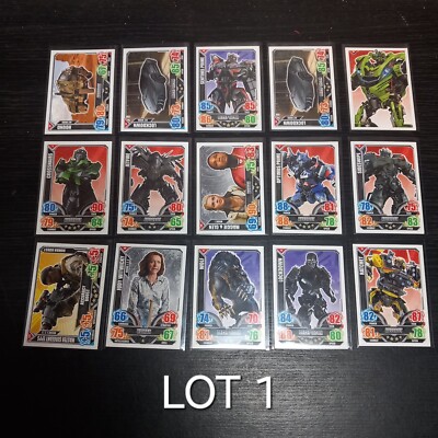 Transformers Trading Card Game, 2014 Topps - 60x Base Karten, sehr guter Zustand.