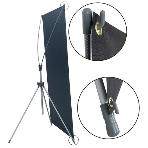 24""x72"" (2UNIDADES) X Soporte de bandera Soporte de bandera ajustable (solo soporte) - Imagen 2 de 13