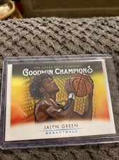 2021 Upper Deck Goodwin Champions Base #90 Jalen Green - Basketball