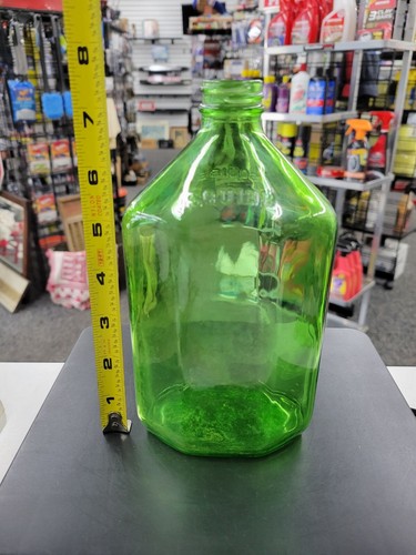Vintage Squibb Green Glass Medicine Bottle. Made In USA - Picture 8 of 8